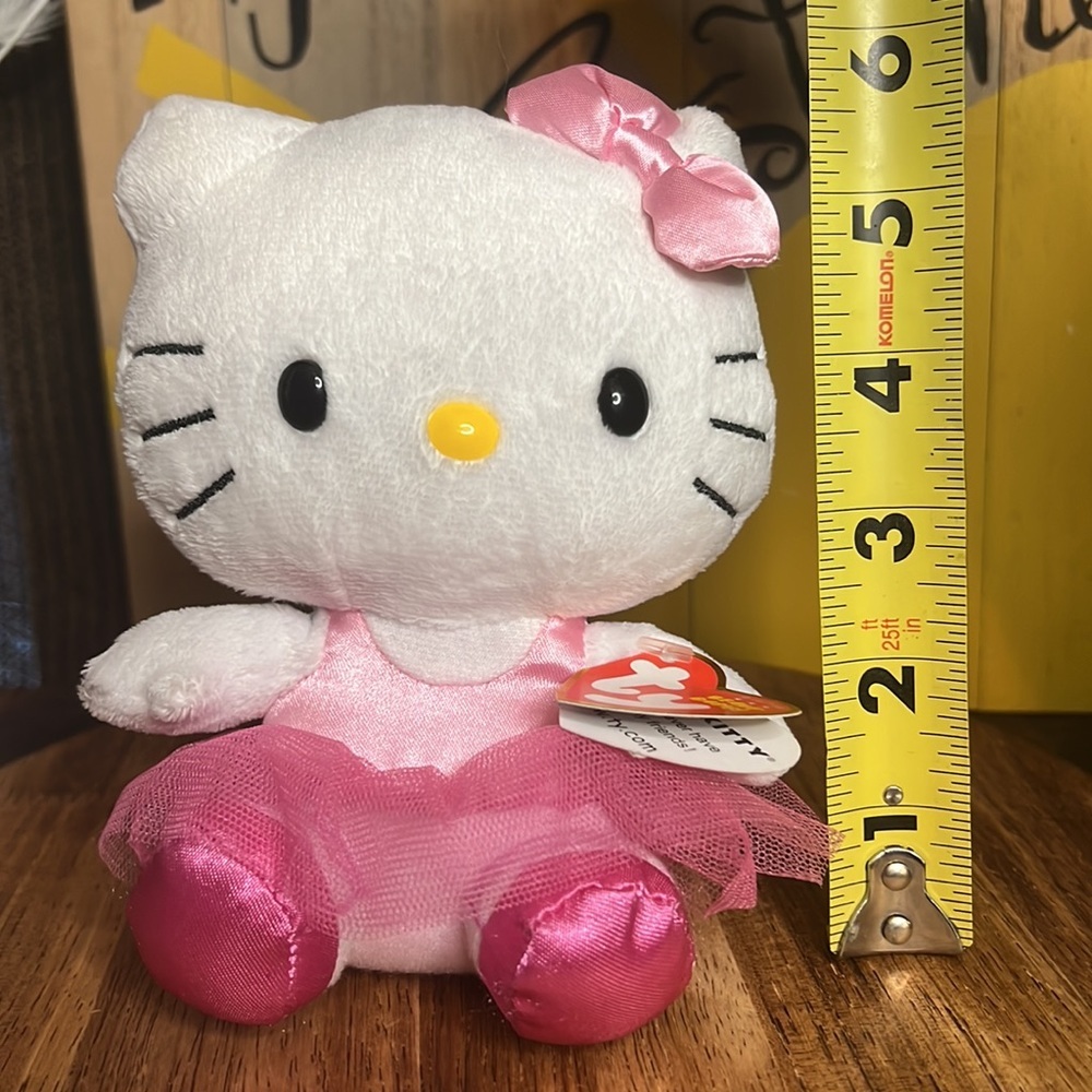 Hello Kitty Ballerina TY Plush 6” by Sarino - Picture 12 of 13